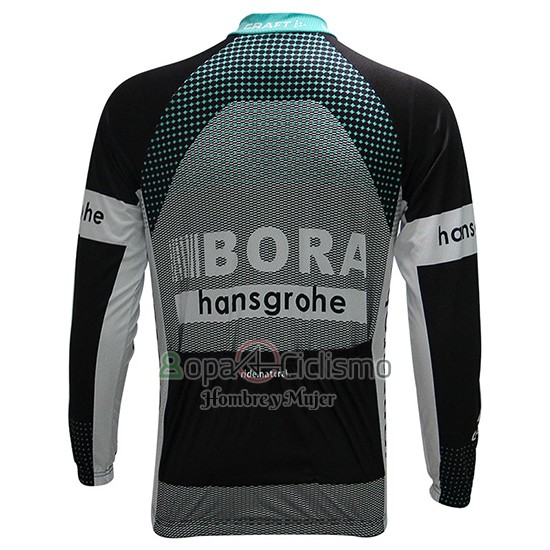Bora Ropa Ciclismo Culotte Largo 2017 Mangas Largas Negro